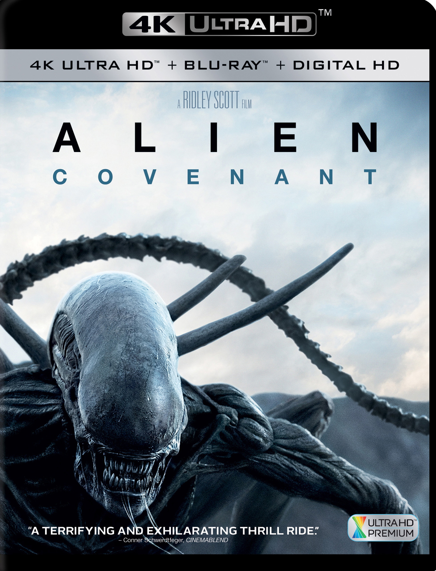 Alien: Covenant 2017 (4K ULTRA HD + BLURAY)
